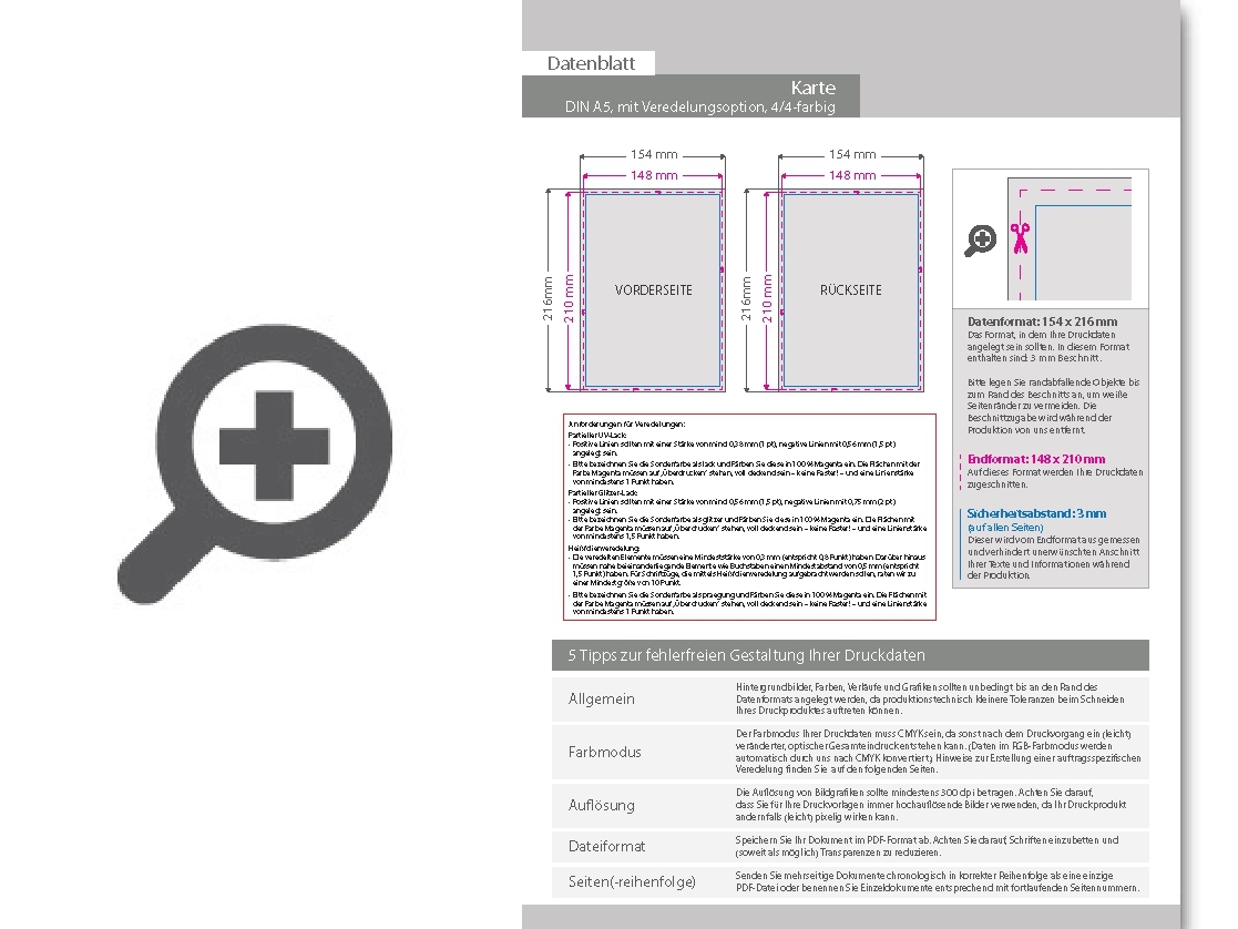 Product Bild postkarte__din_a5_(14_8_x_21_0_cm)__mit_allen_veredelungskombinationen