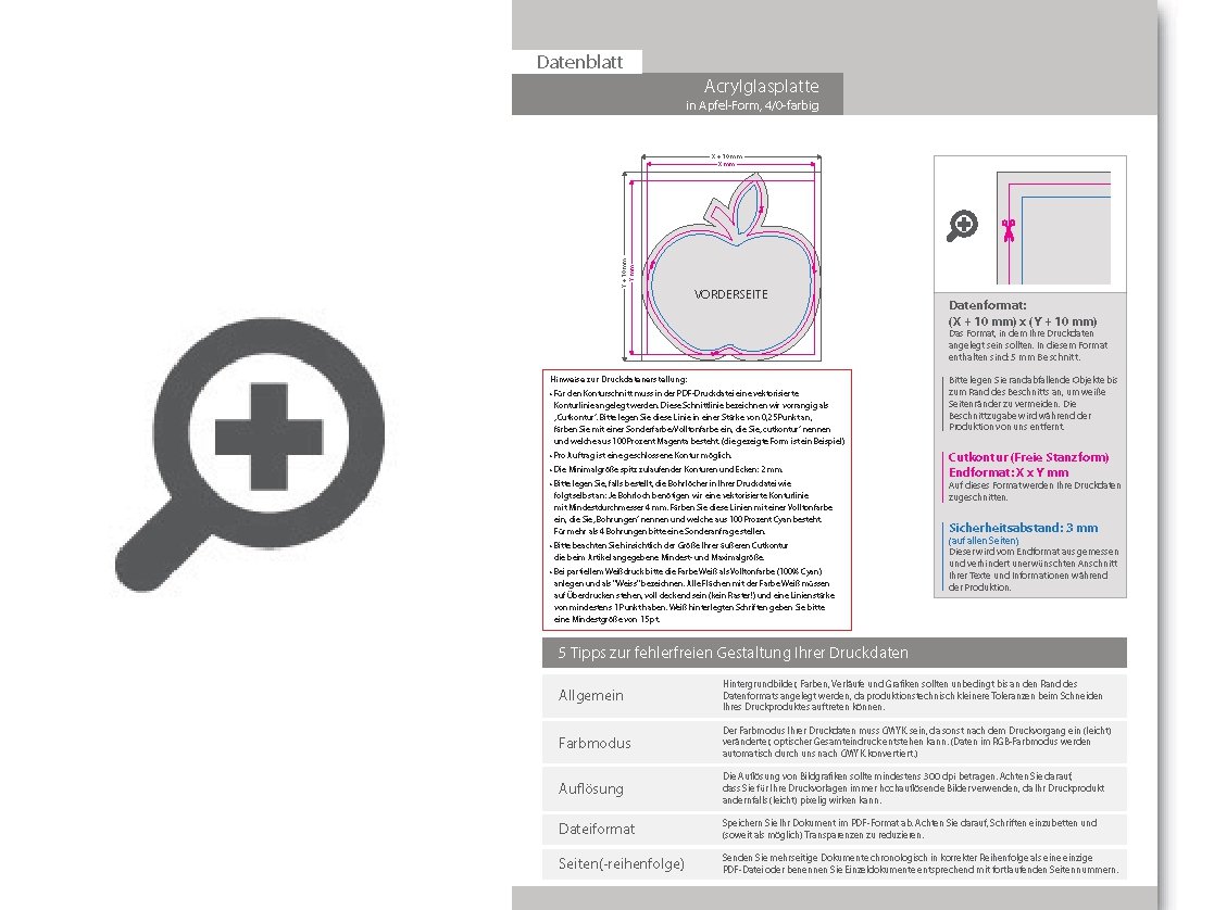 Product Bild saugnapfschild_in_apfel-form_konturgefr__st___einseitig_4_0-farbig_bedruckt
