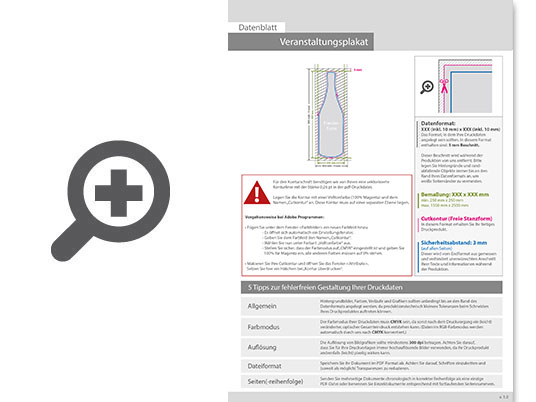 Product Bild veranstaltungsplakat_auf_hohlkammerplatte_in_flasche-form_konturgefr__st___einseitig_4_0-farbig_bedruckt